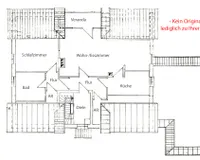 Dachgeschoss (ursprüngliche Planung, heute nicht ausgebaut!!)