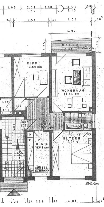 Geräumige 3,5-Zimmer-Wohnung in Duisburg Rumeln-Kaldenhausen - Foto 3