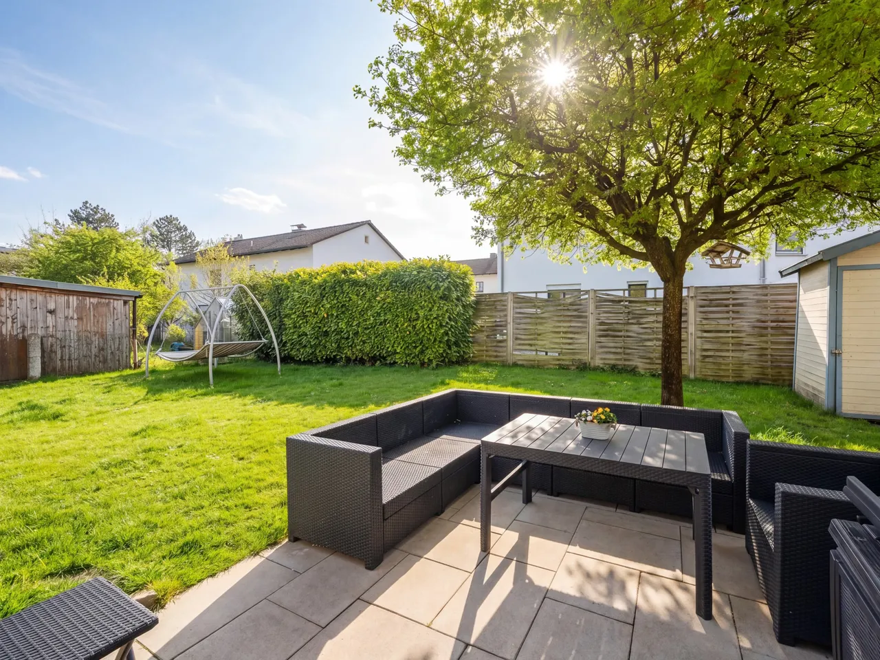 Garten und Terrasse