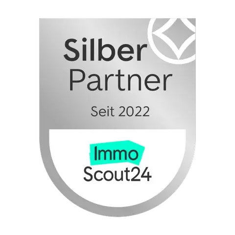 ImmoScout24 Silber Badge 2022 – Auszeichnung Lyncker Immobilien