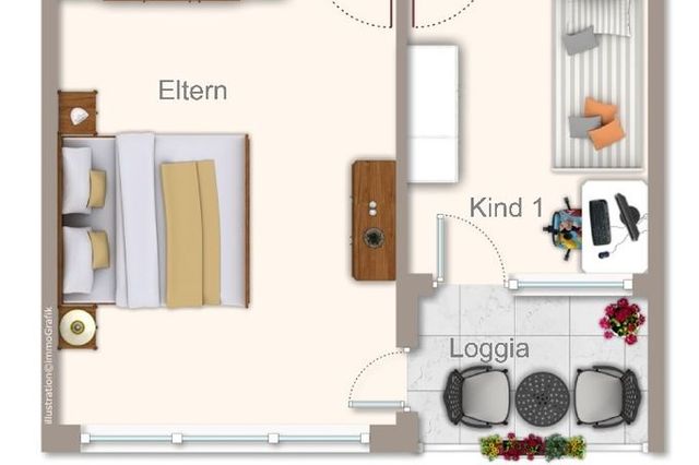 Grundriss Obergeschoss