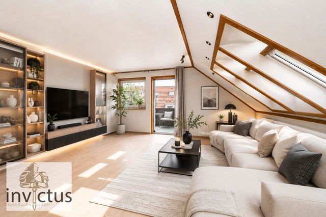 Digital Staging Wohnzimmer