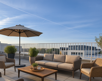 Dachterrasse (KI generiert)