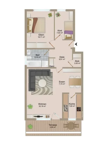 Wohnung