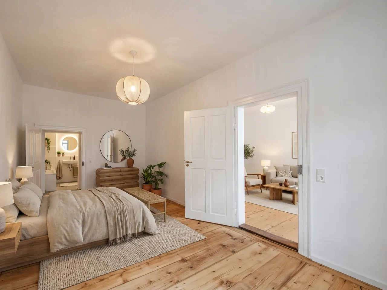 Schlafzimmer - Visualisierung