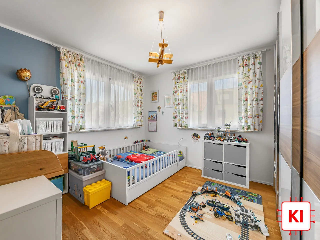 KI-generiert: 1. Kinderzimmer