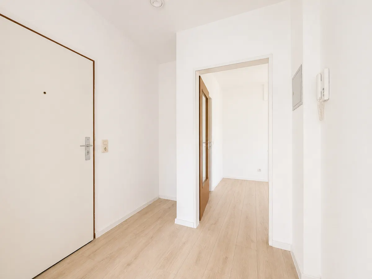 Herzlich willkommen! Der Wohnungseingangsbereich