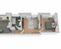 Grundriss ETW EG links (vermietet)