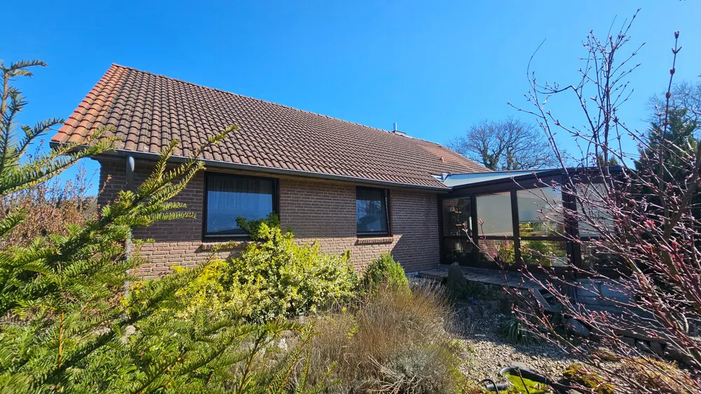 rückwertige Ansicht vom Haus