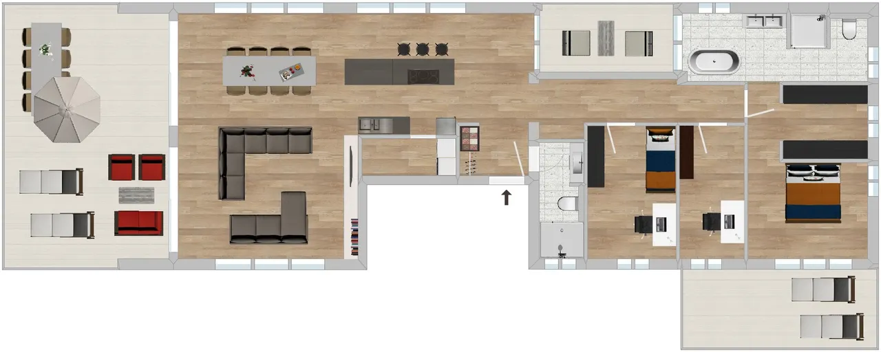 Wohnung 5 Penthouse