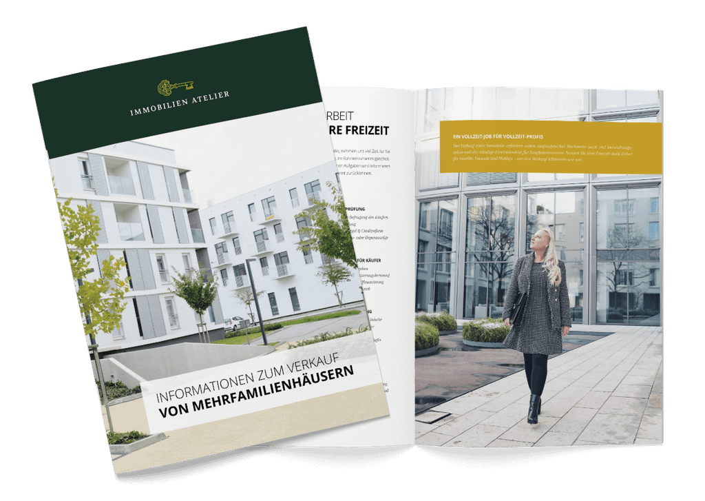 Ansicht Broschüre Mehrfamilienhausverkauf
