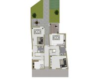 Erdgeschoss und Außenbereich