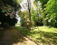 Parkähnliches Außengelände