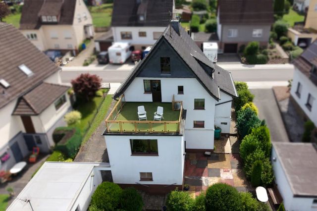 Luftaufnahme - Dachterrasse