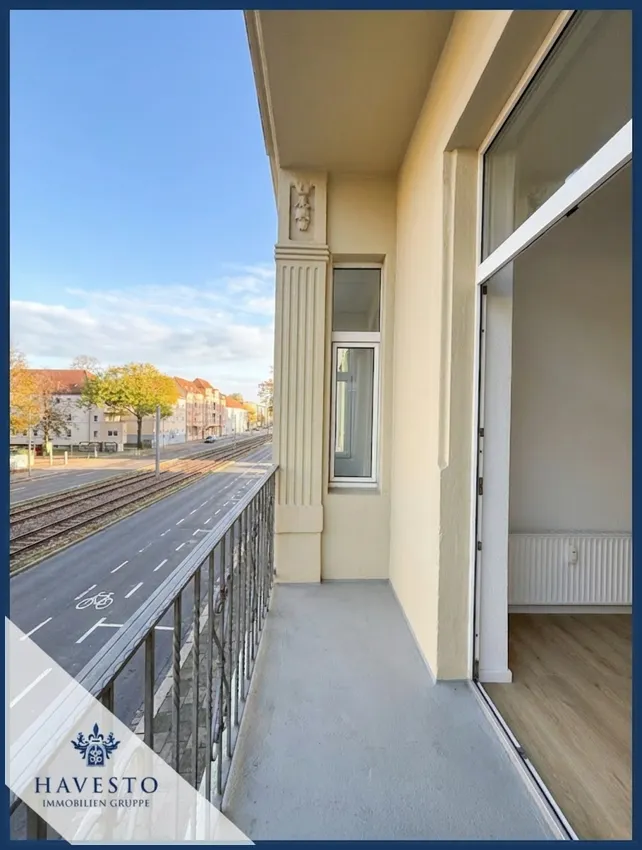 Stilvolle 4-Raum Wohnung mit Balkon, neuer EBK und Sanierten Bad in Magdeburg Stadtfeld West! - Foto 5
