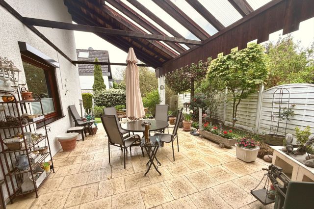 eleganter Outdoorbereich