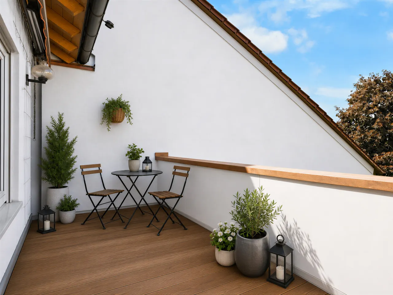 Balkon Visualisierung