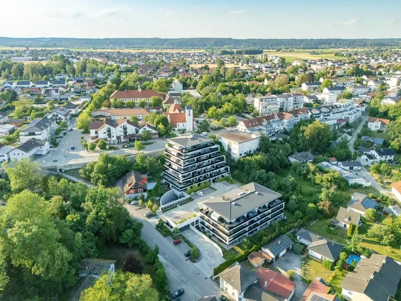 Blick über Töging