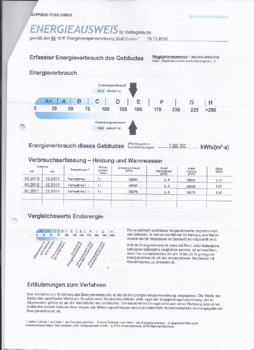 Energieausweis E 2260