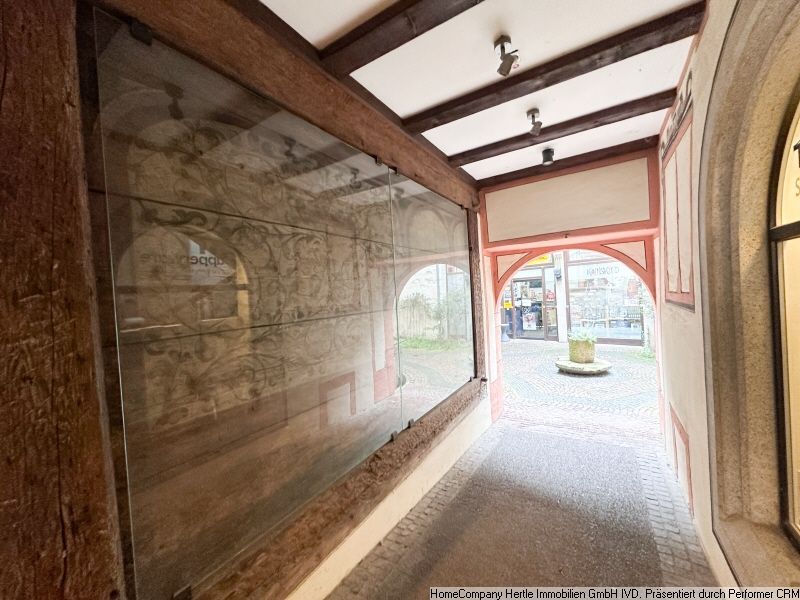 Zuweg von de Schusterstra&szlig;e aus