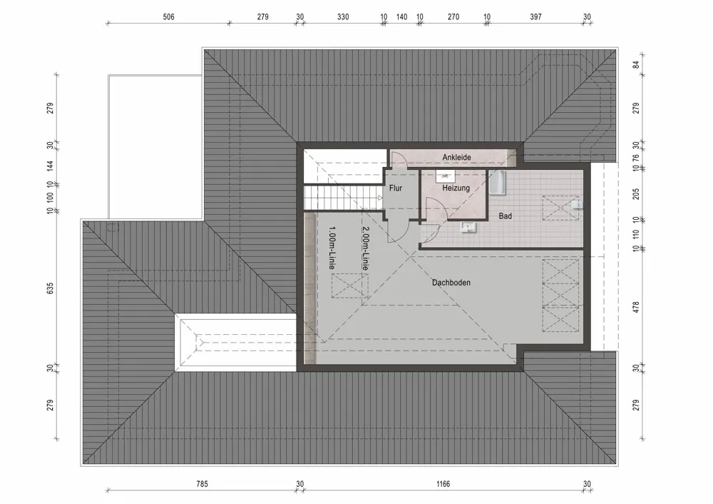 Grundriss DG