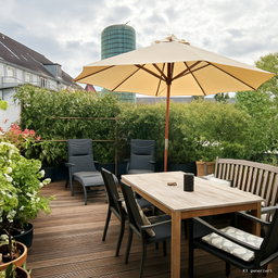 4-Zimmer-Terrassenwohnung in Pempelfort