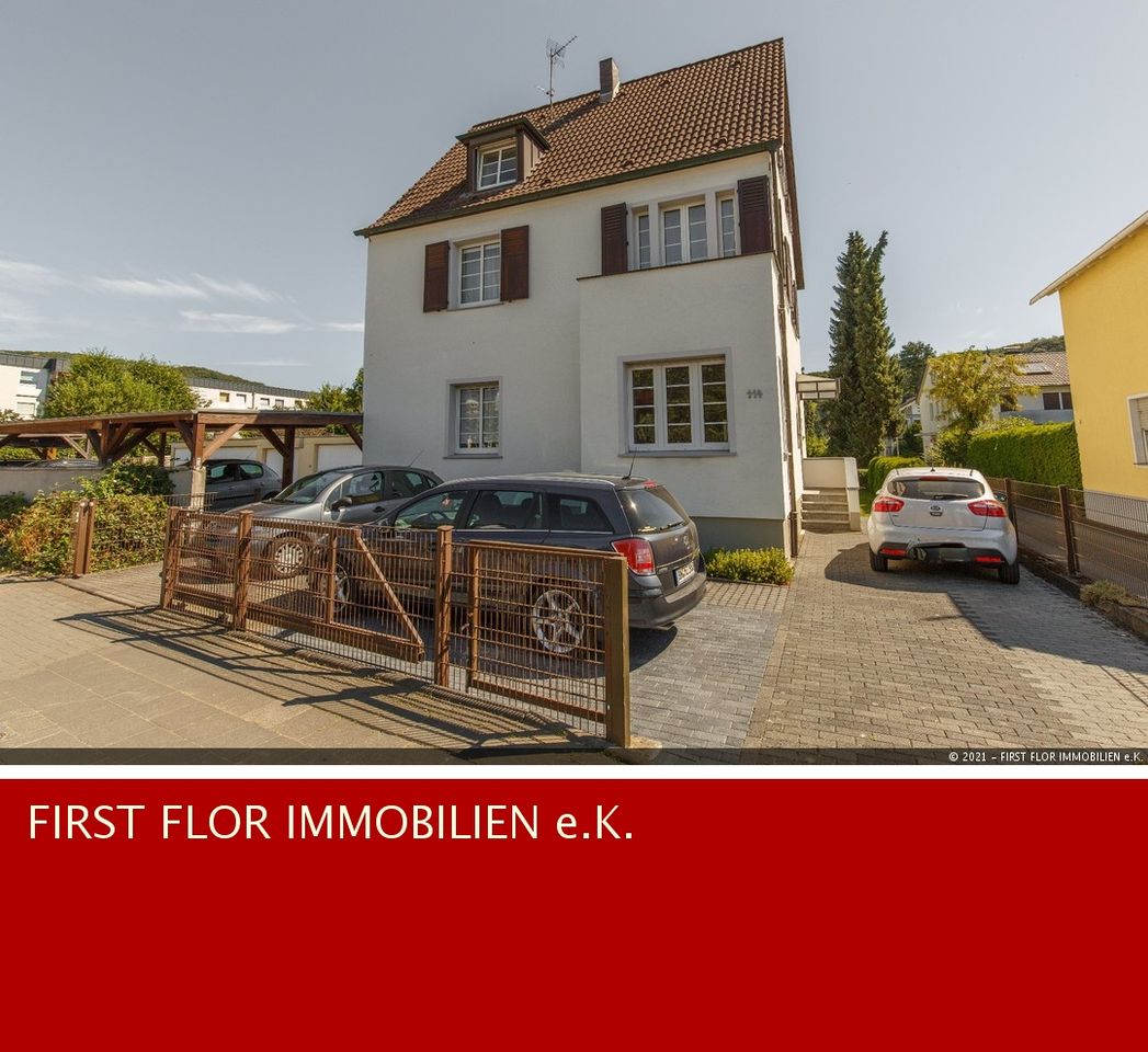 Stellplatz vor dem Haus