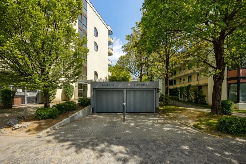 Zufahrt zur Tiefgarage