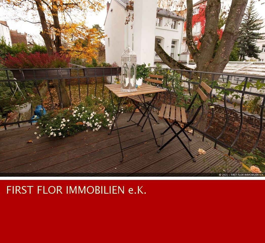 Loggia zur Gartenseite