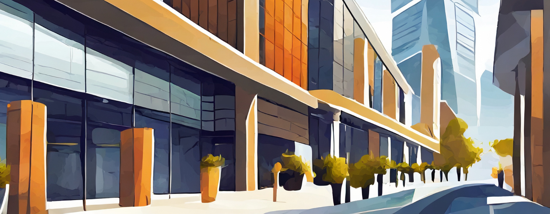 amarc21 immobilien Büroviertel Bürogebäude Straße