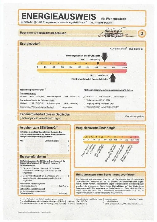 Energieausweis
