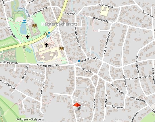 Lageplan mikro