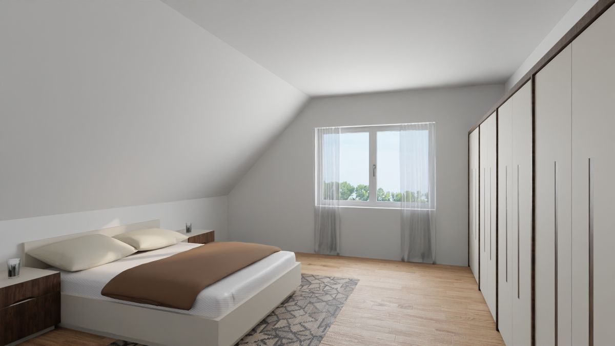 Schlafzimmer - KI Impression