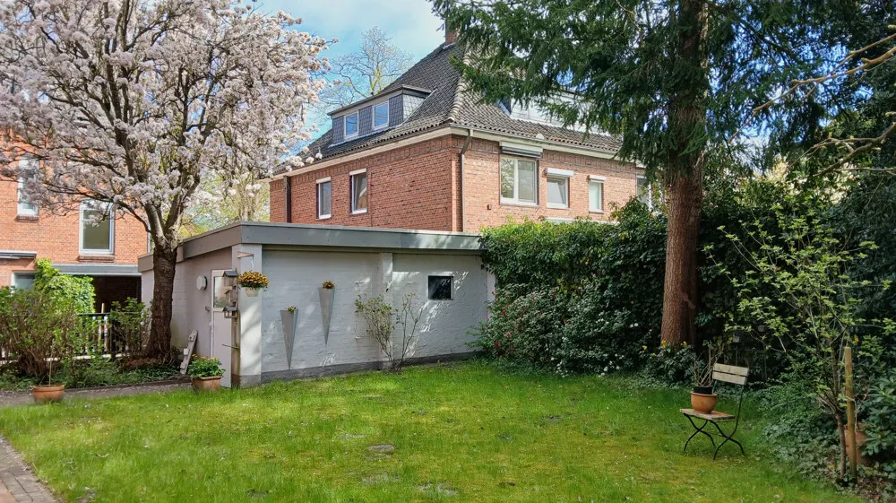 Garten , Bild 2, Hinterhaus