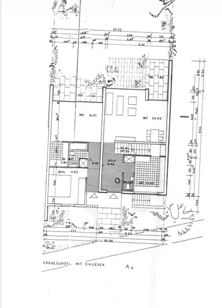 Grundriss EG mit Einlieger
