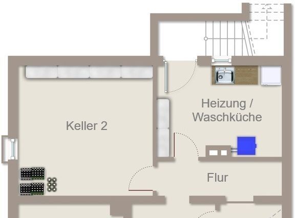 Grundriss Kellergeschoss