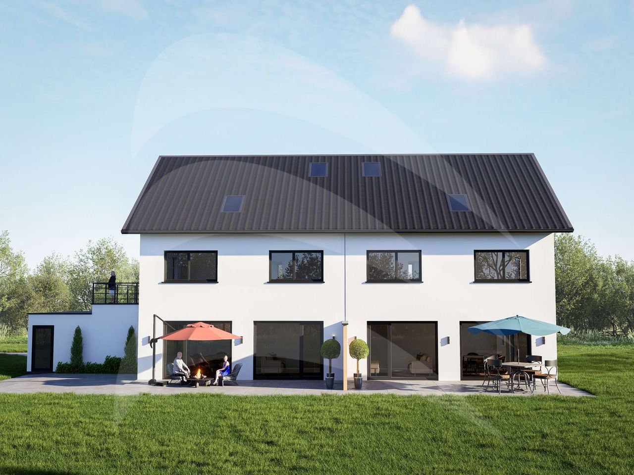 Visualisierung Rückseite