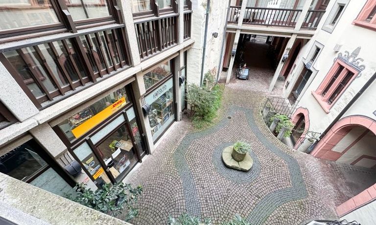 Blick in den Innenhof