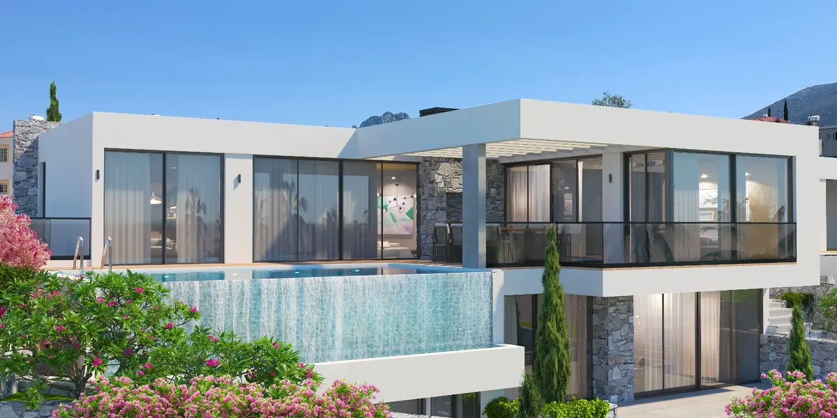 Aussenansicht der Villa 1 · Arapköy · Kyrenia / Girne