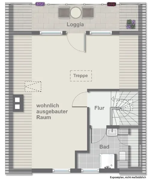 Grundriss DG