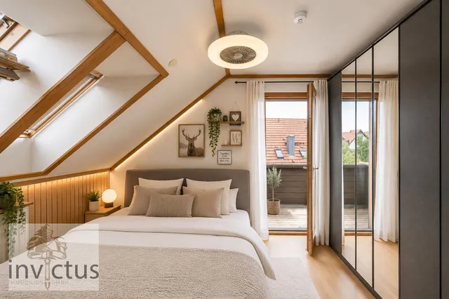 Digital Staging Schlafzimmer