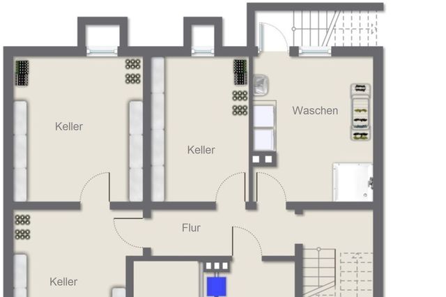 Grundriss Kellergeschoss