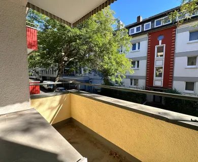 Sanierte 2-Zimmerwohung in moderne Optik und mit Balkon