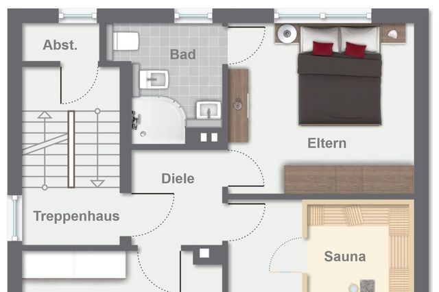 Grundriss Obergeschoss