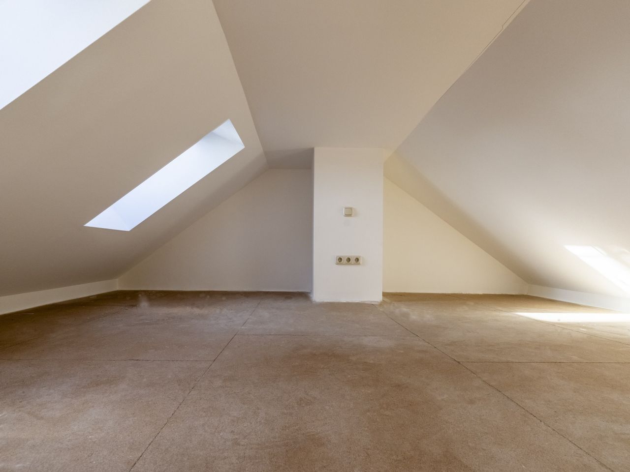 Galerie unter dem Dach