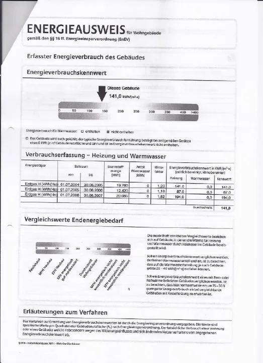 Energieausweis E 2791