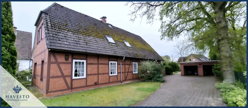 Blick auf das absolut charmante Ein-/Zweifamilienhaus