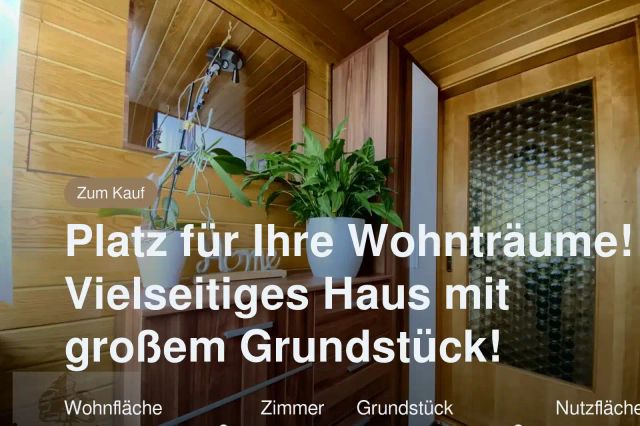 Nicht mehr verfügbar: Platz für Ihre Wohnträume! Vielseitiges Haus mit großem Grundstück!