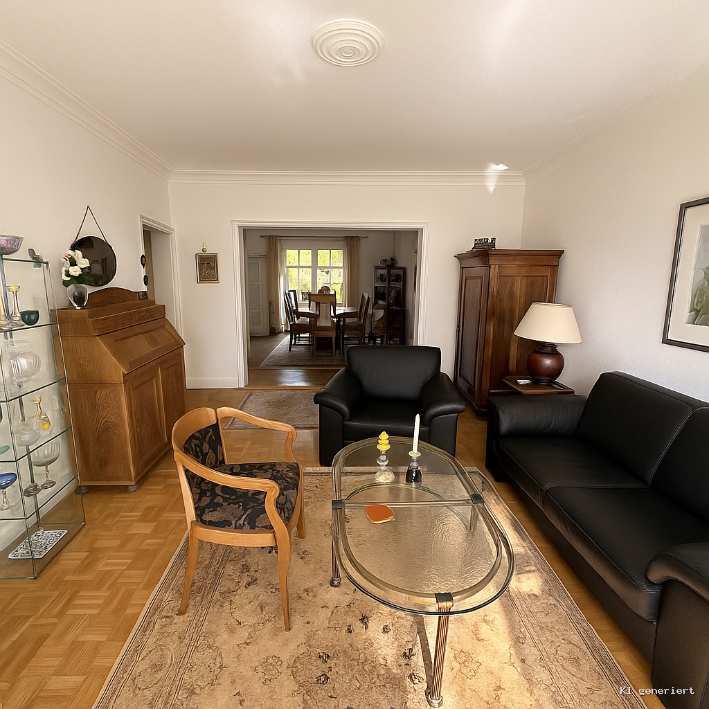 Düsseldorf-Golzheim! 4-Zimmer-Wohnung mit Einbauküche und Balkon! - Foto 2