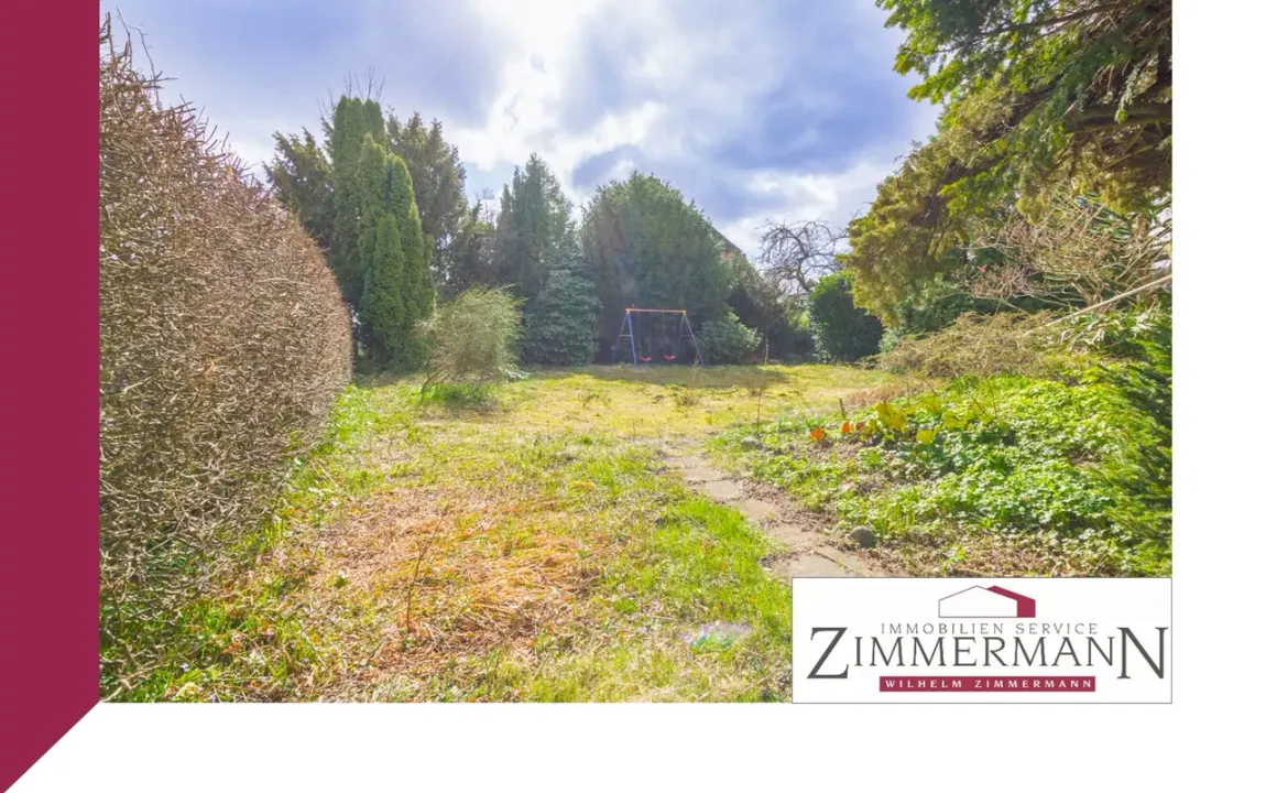 Platz für zwei Einfamilienhäuser (Teilerwerb möglich) fußläufig zur S-Bahn Poppenbüttel!